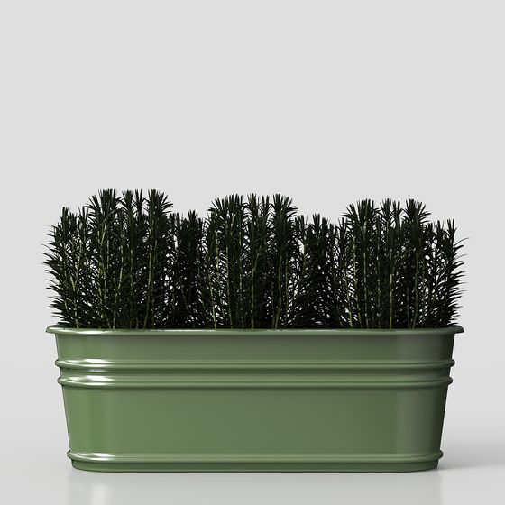 Urban Garden Planter 3D model