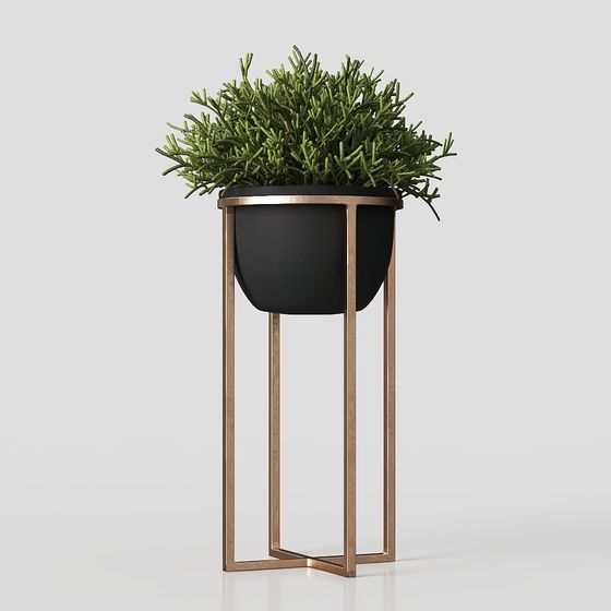 Urban Oasis Plant Stand 3D model