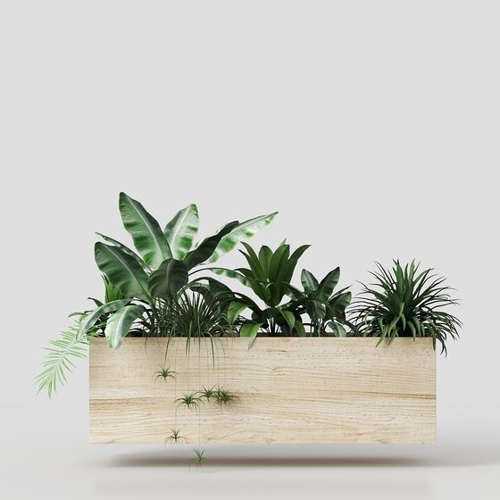 Urban Oasis 3D Model for Natural Aesthetic