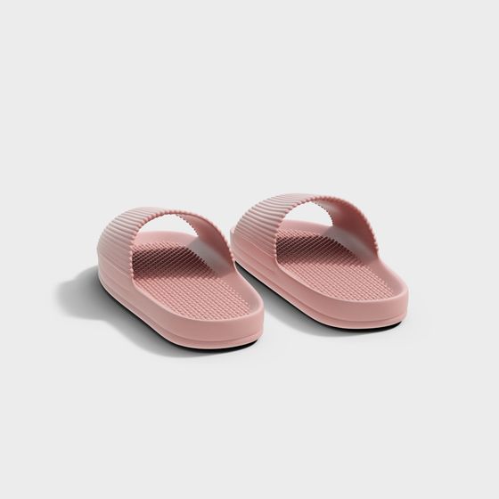 Lightweight Summer Slippers 3D model
