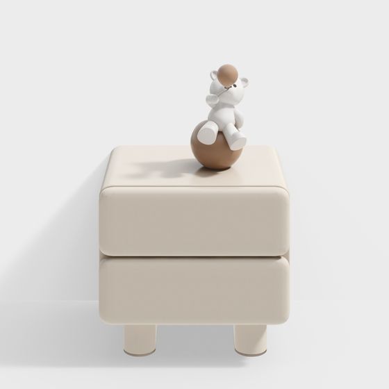 현대 아동 방 침대 옆 테이블