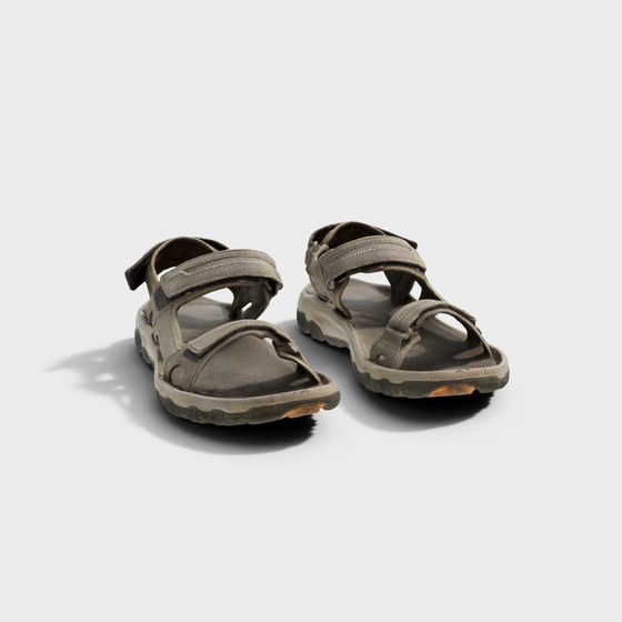 Retro Sandal 3D Model for Summer Vibes