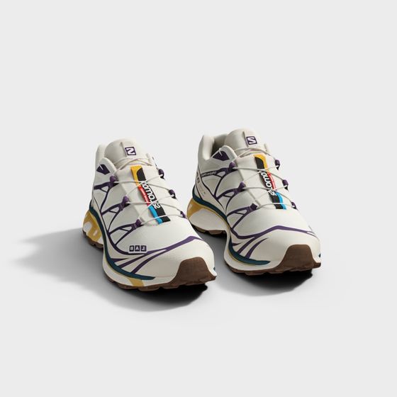 Modern Retro Low-Poly Sneaker 3D model