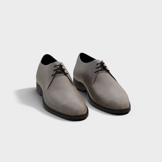Urban Elegance Oxford Shoes 3D model