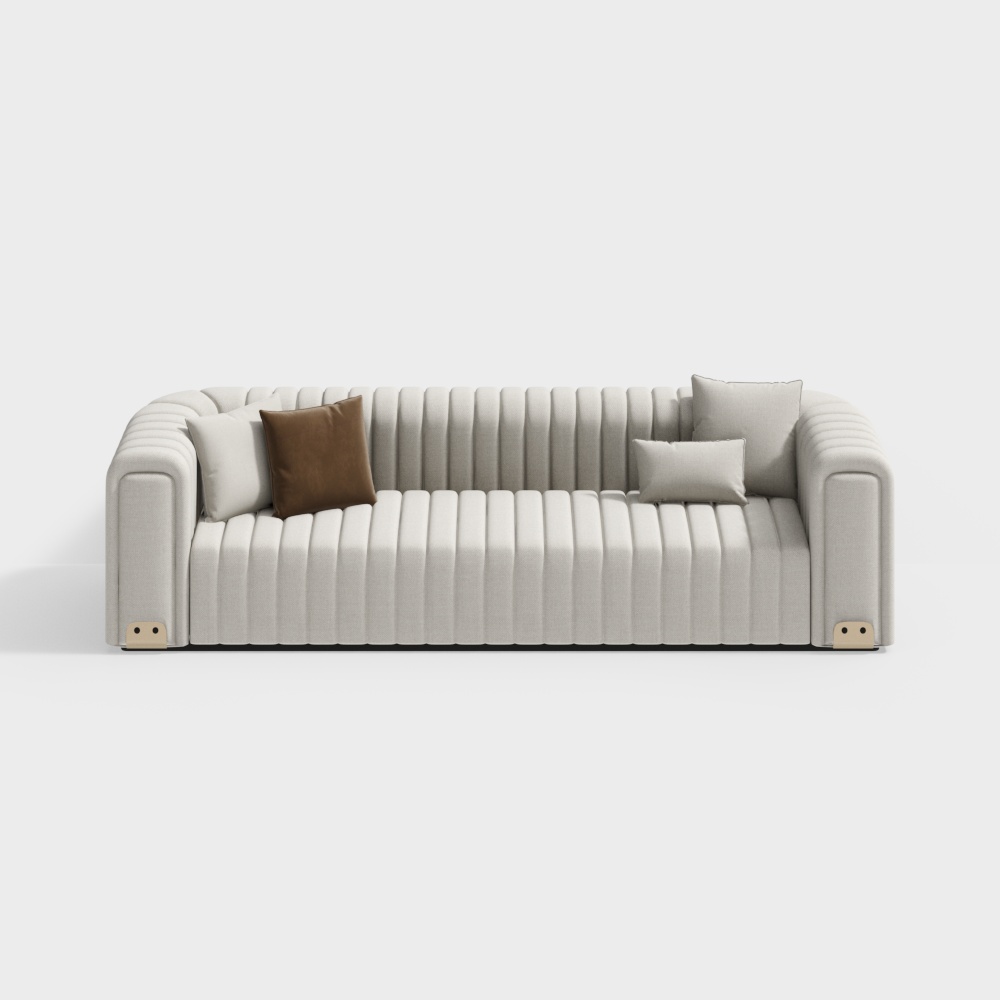 Canapé européen simple pour plusieurs personnes