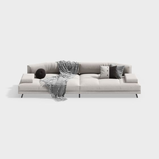 Современный многоместный диван