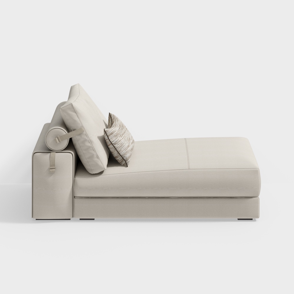 Sillón chaise lounge moderno