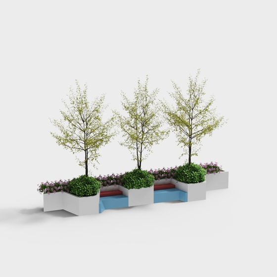 Low-Poly Nature-Inspired 3D Model for Urban Spaces