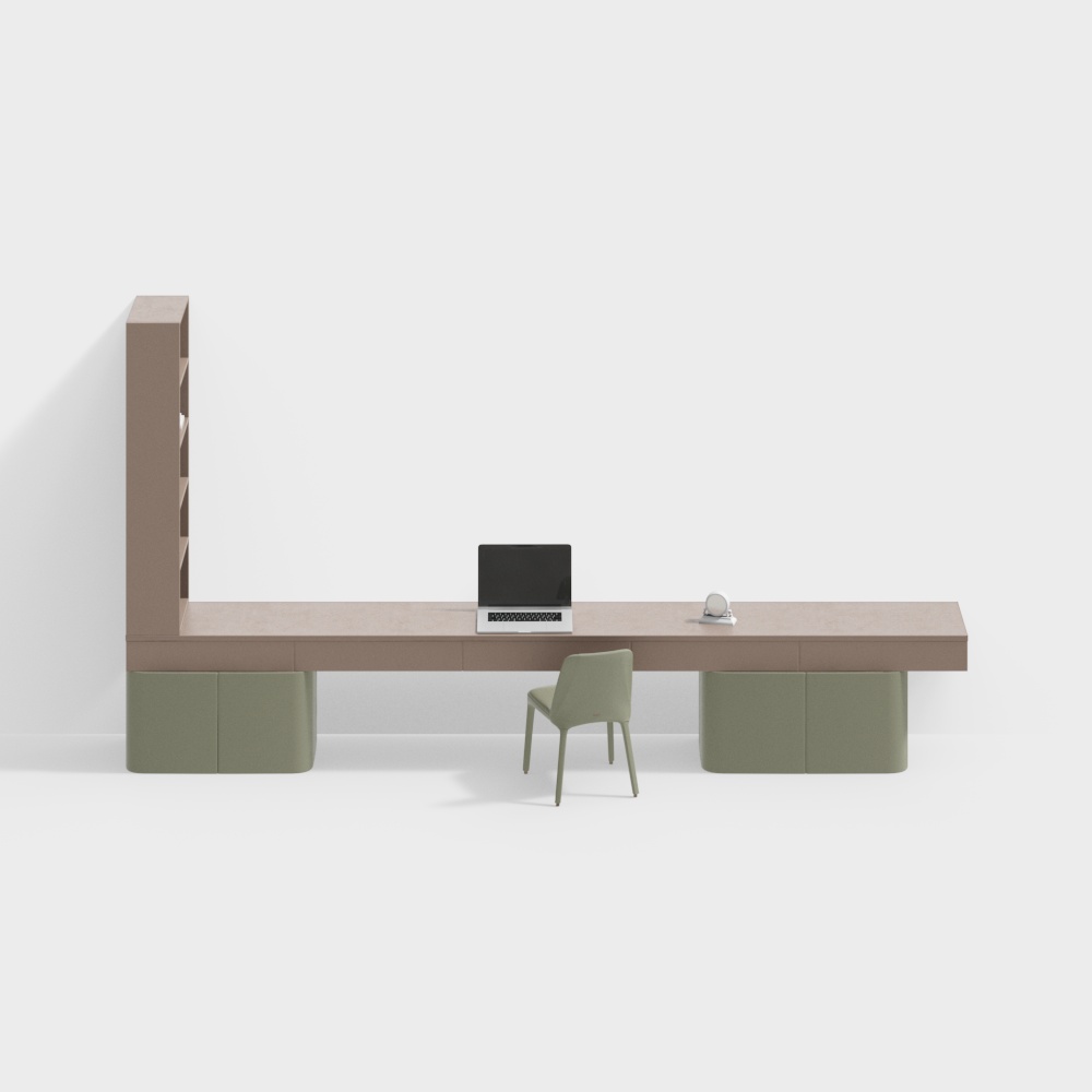 Combinaison de bureau et chaise pour enfant moderne