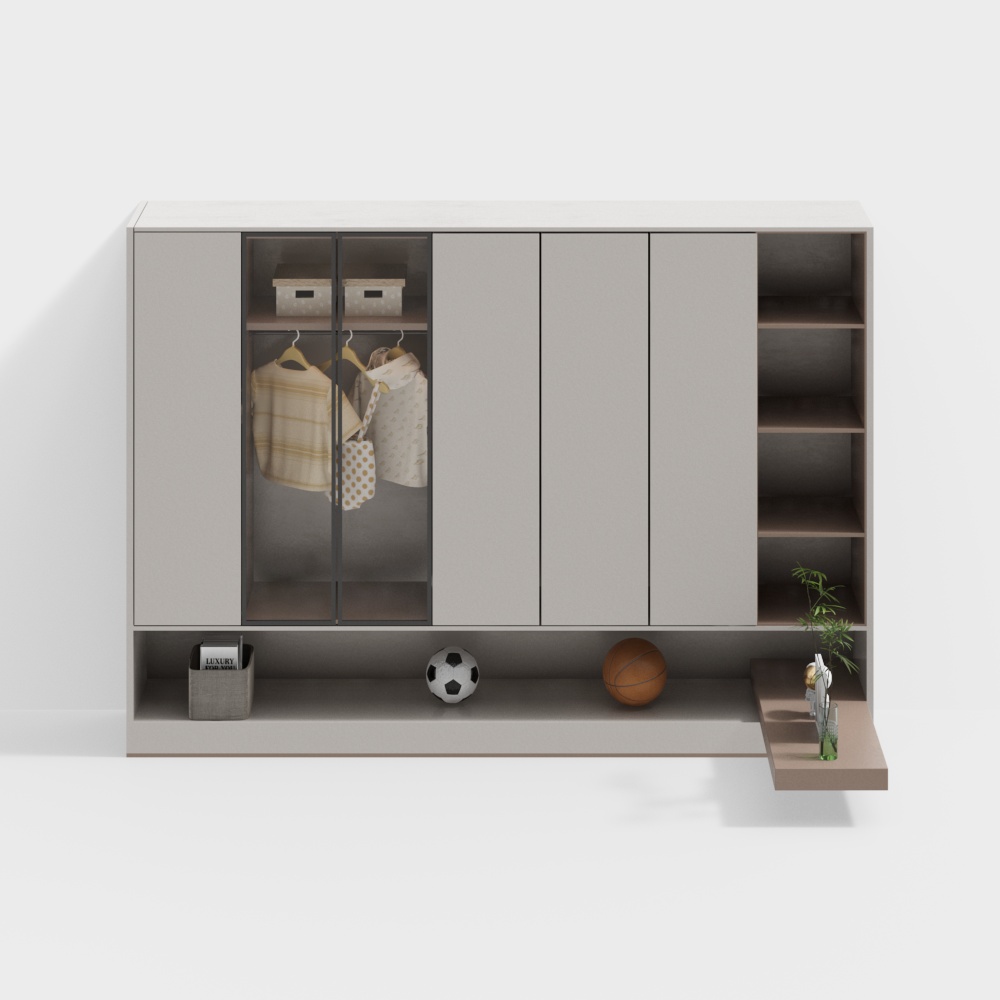 Modern children's wardrobe