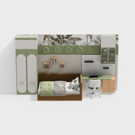 Ensemble de lit pour enfants moderne