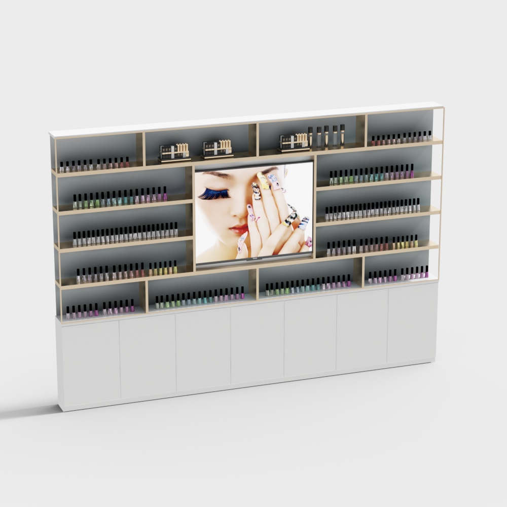 Nail salon decorative wall