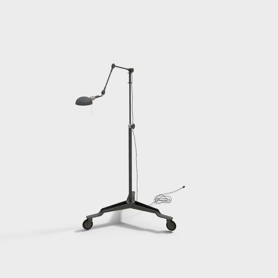 Retro Table Lamp 3D model for Modern Design