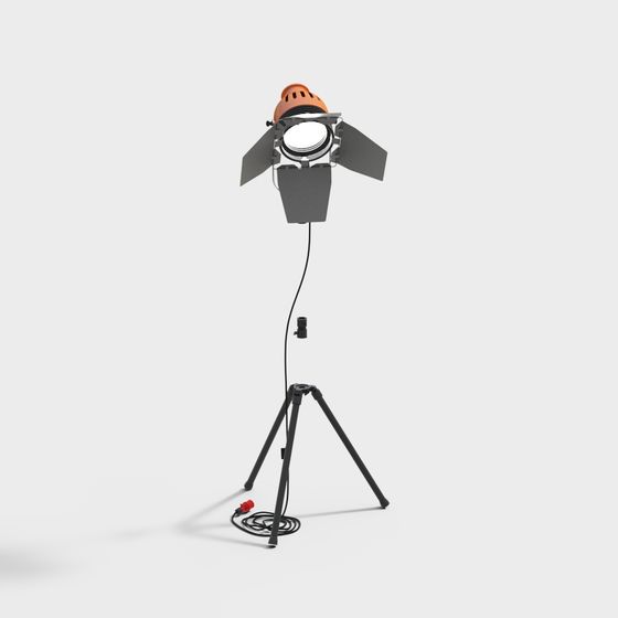 Stylish Spotlight 3D Model for Creative Spaces