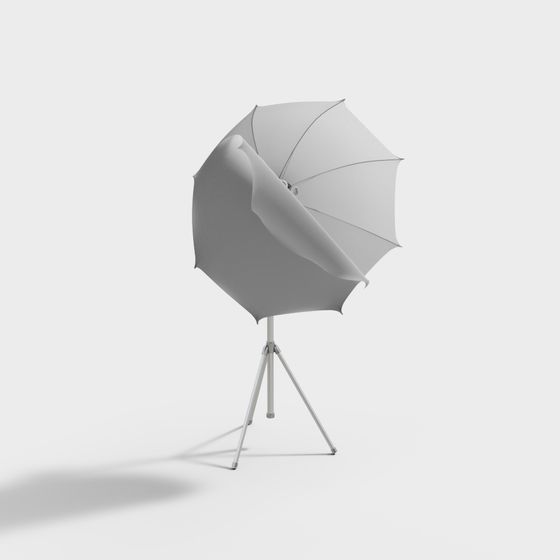 Modern Minimalist Photography Light 3D model