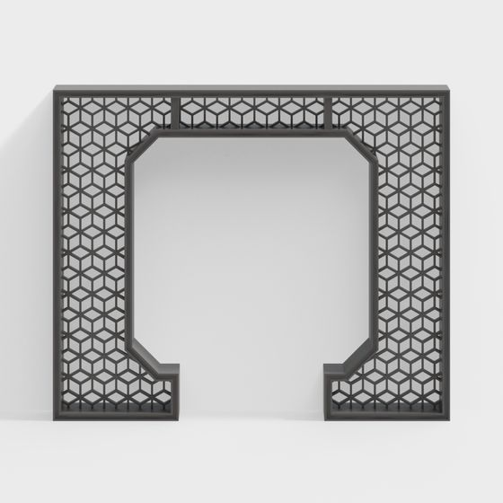 Honeycomb Gate 3D model