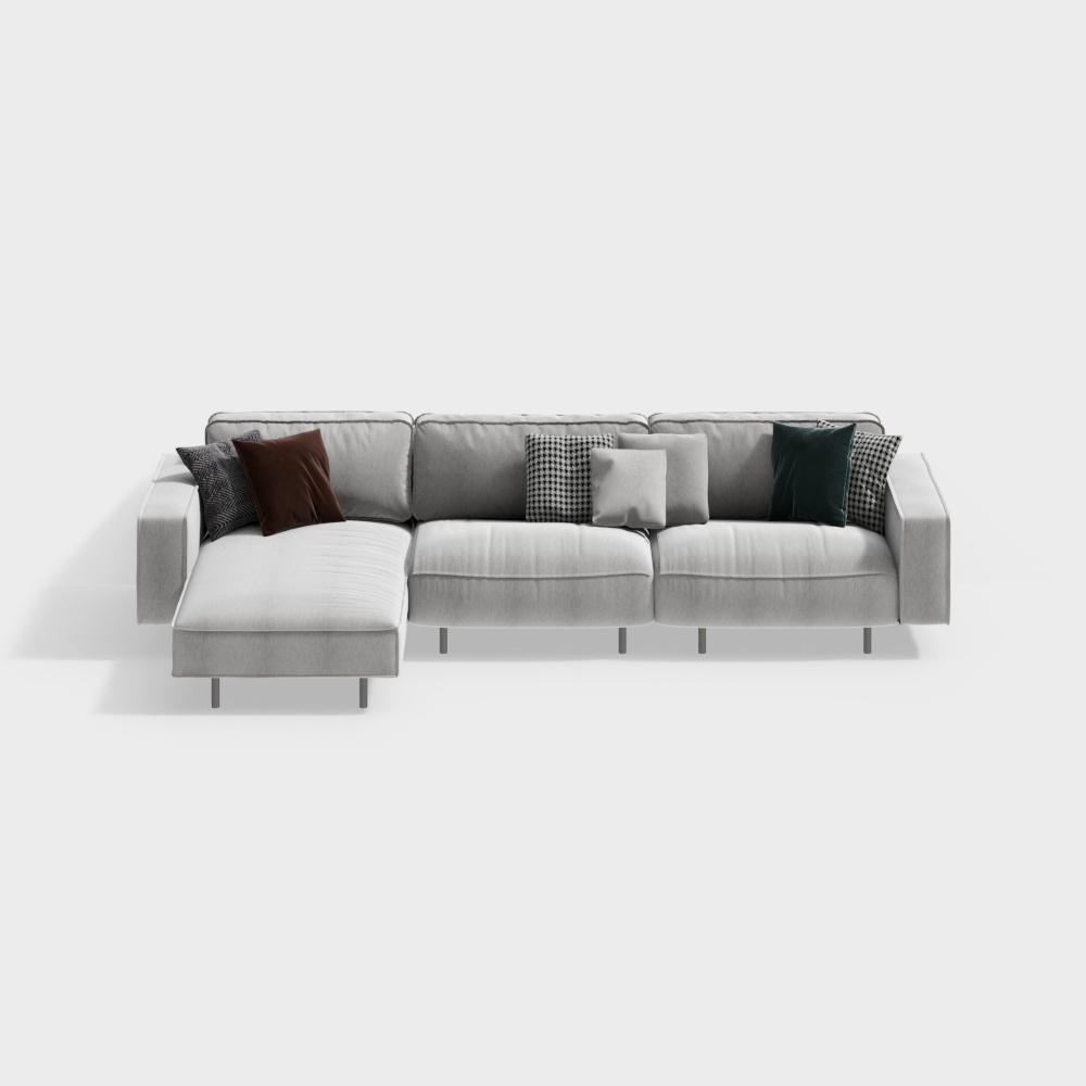 Sofa đa người phong cách Bắc Âu