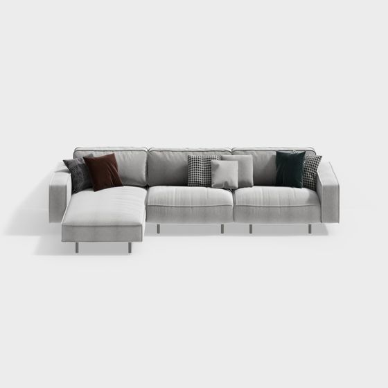 Sofa đa người phong cách Bắc Âu