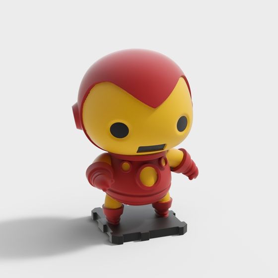 Iron Man Mini 3D Model