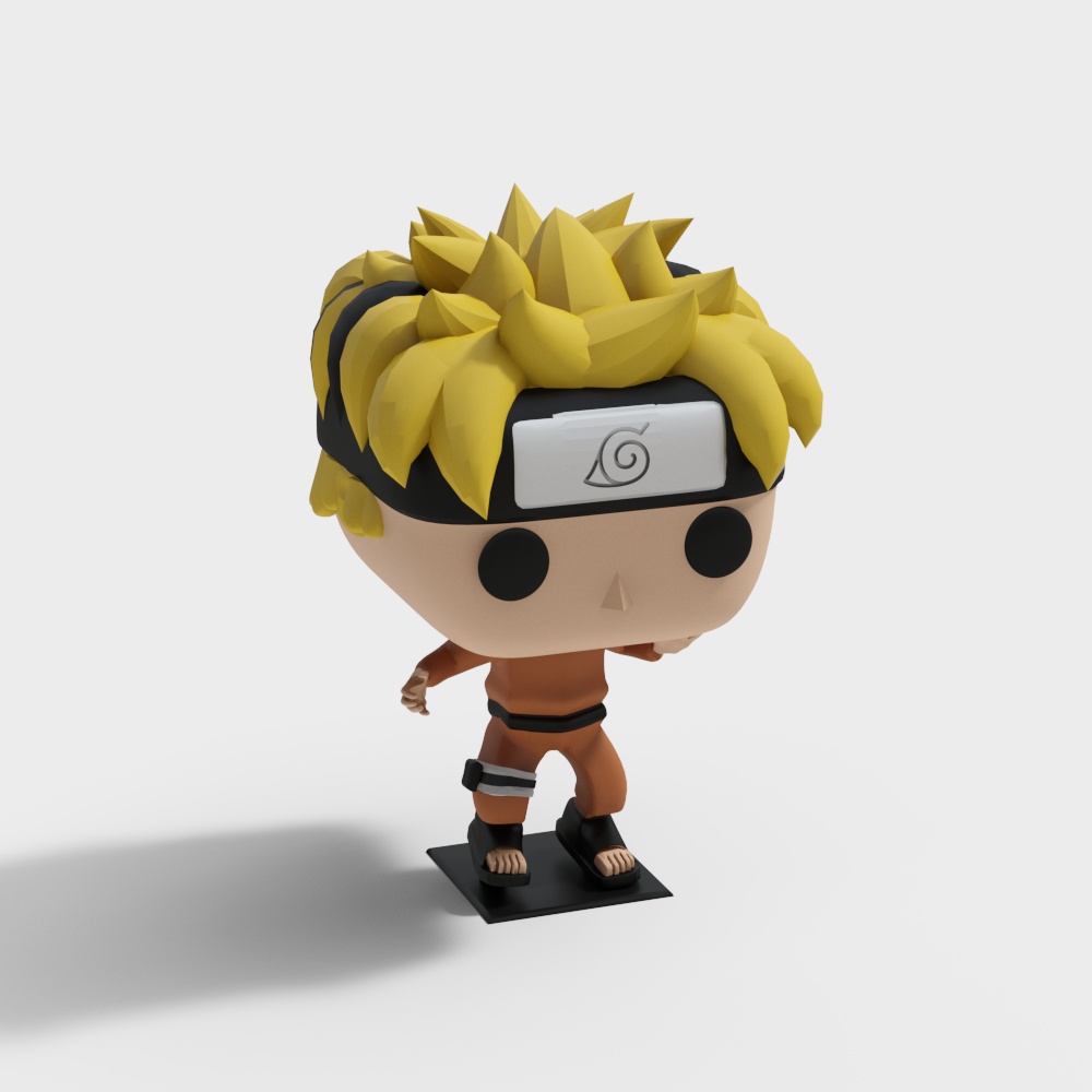 Vibrant Sunshine Ninja 3D model
