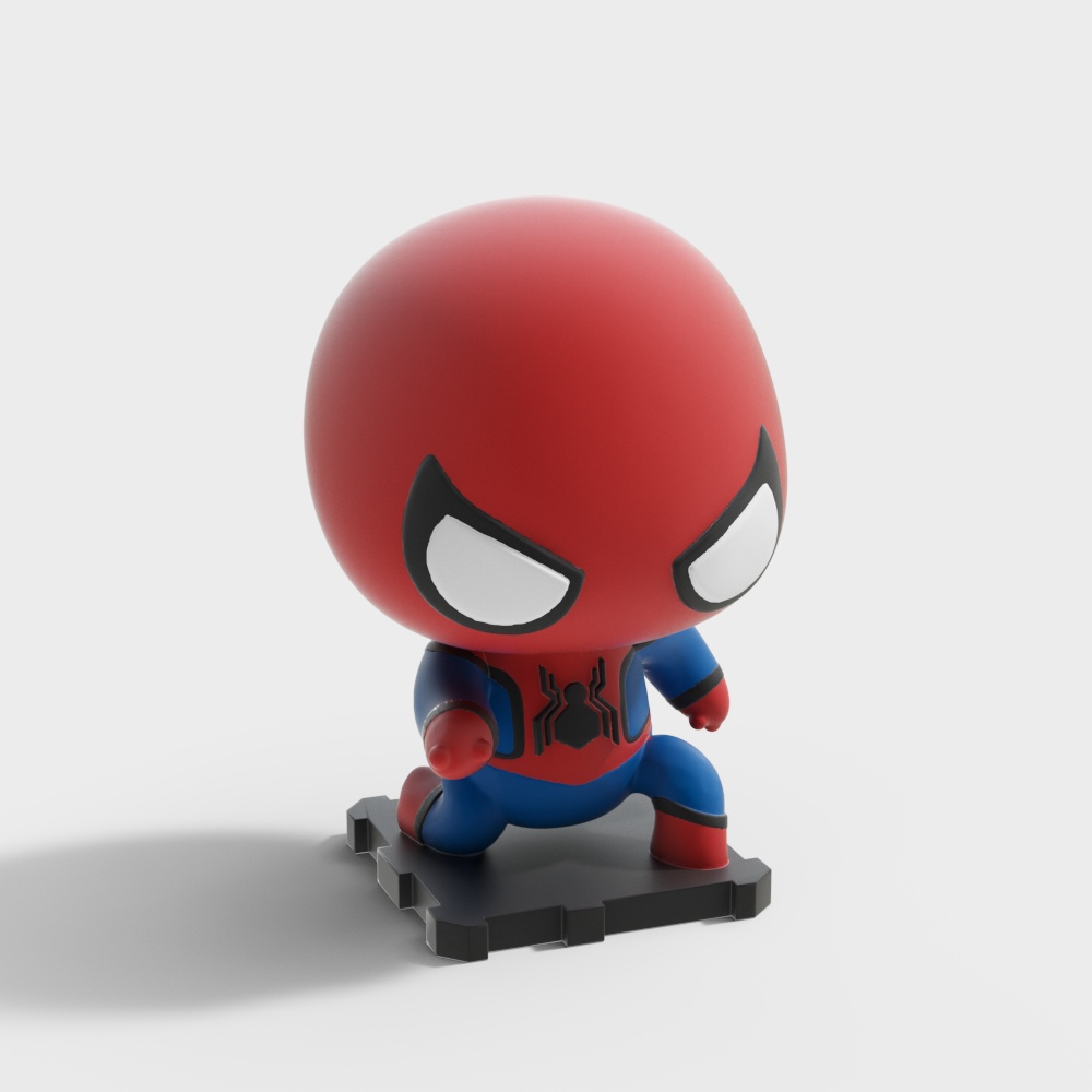 Chibi Spider-Man 3D Model