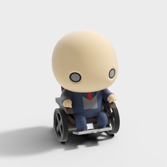 Wheelie the Office Buddy 3D model