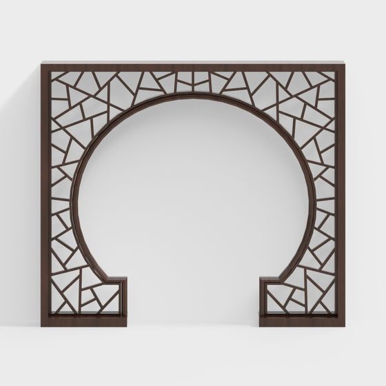 Grille en arc chinoise