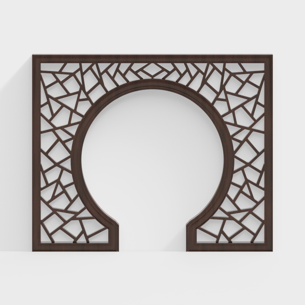 Chinese arch grille