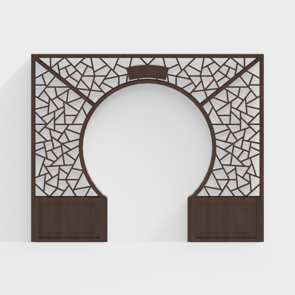 Chinese arch grille