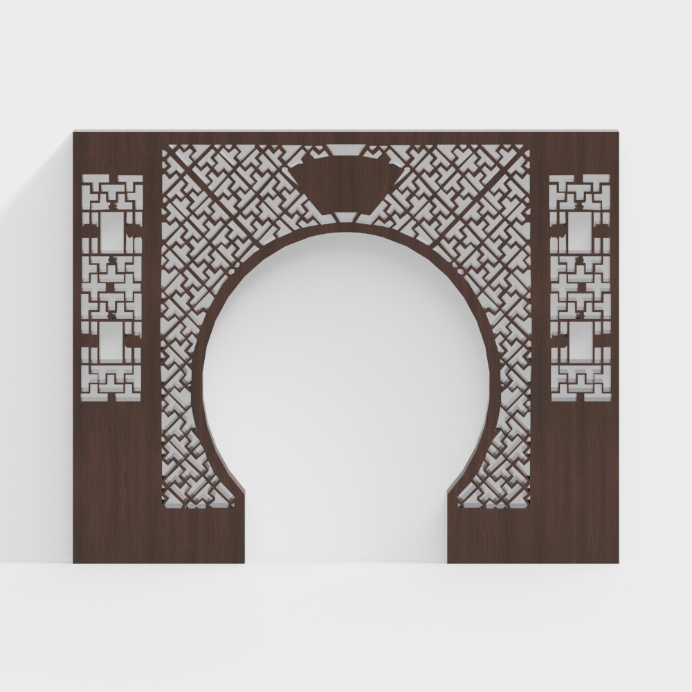 Chinese arch grille
