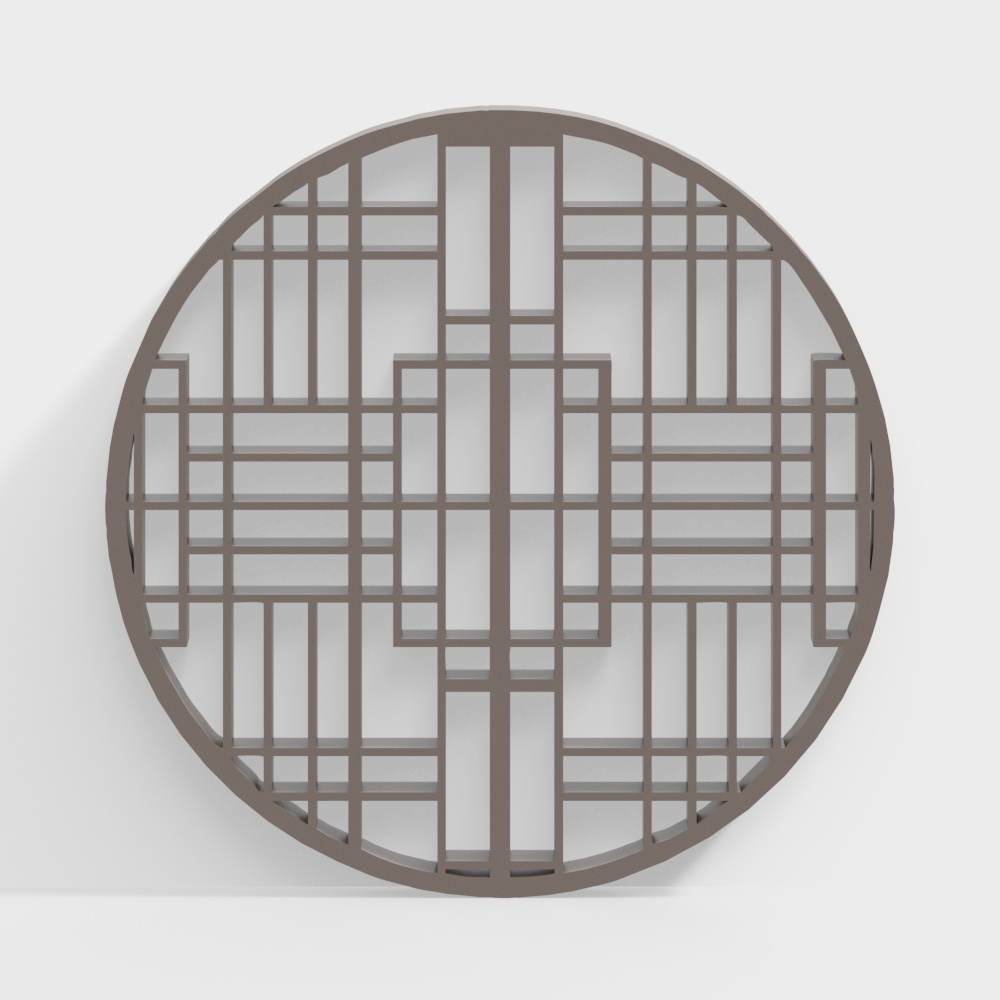Grille/fenêtre chinoise
