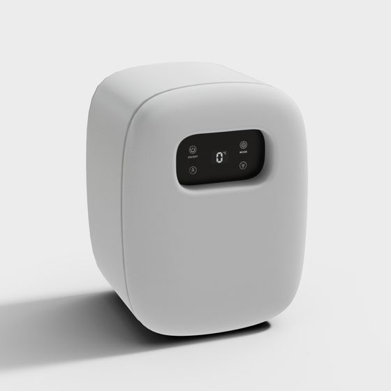 Smart Thermostat 3D model for Modern Aesthetics