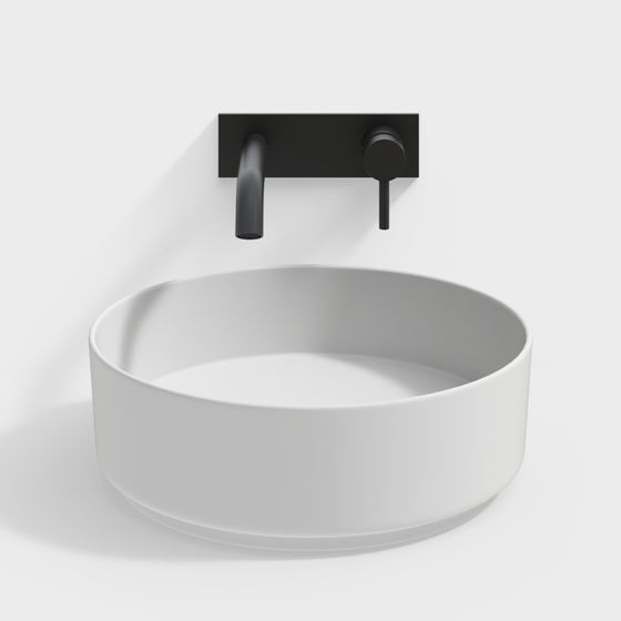 Minimalist Bathroom Sink 3D model