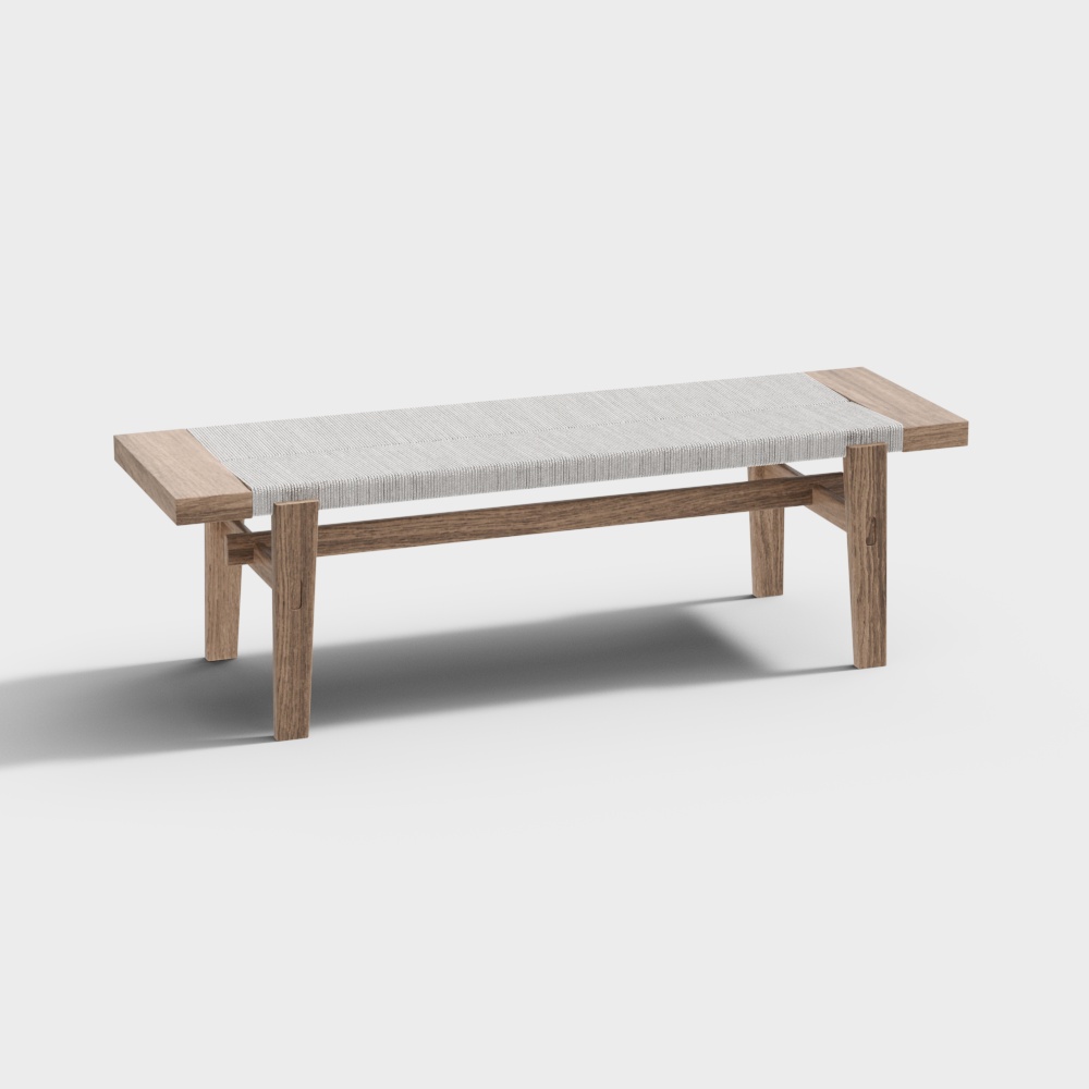 Табурет на прикроватной тумбочке ваби-саби