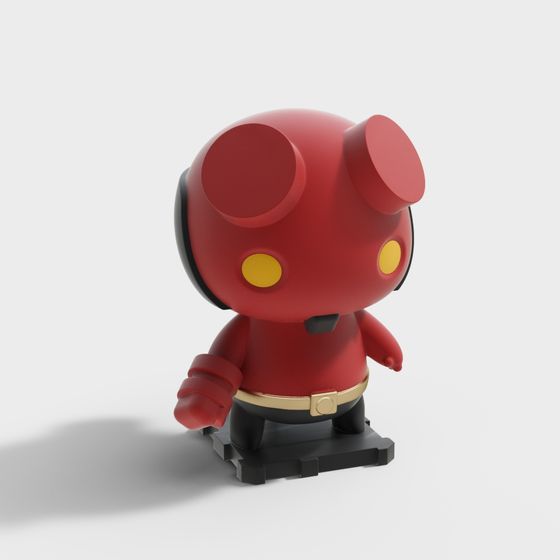 Futuristic Space Explorer 3D model