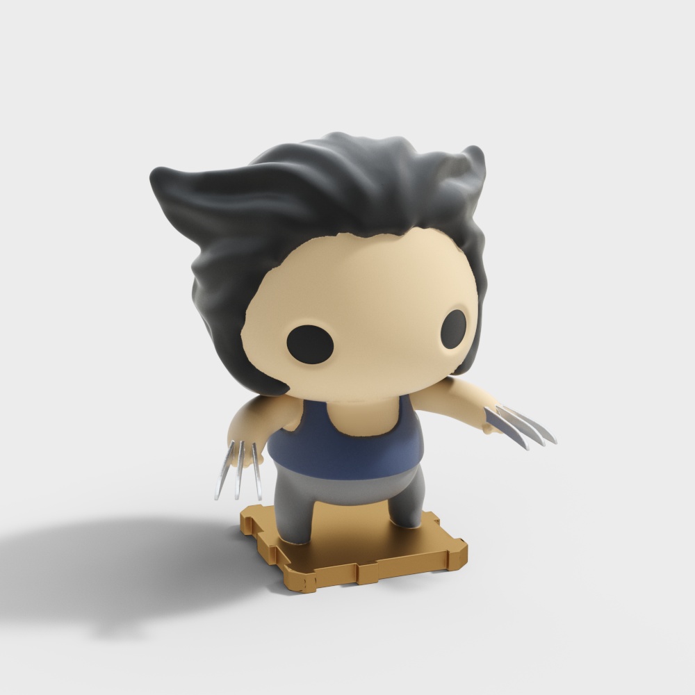 X-Force Wolverine 3D model