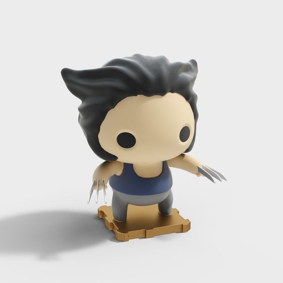 X-Force Wolverine 3D model