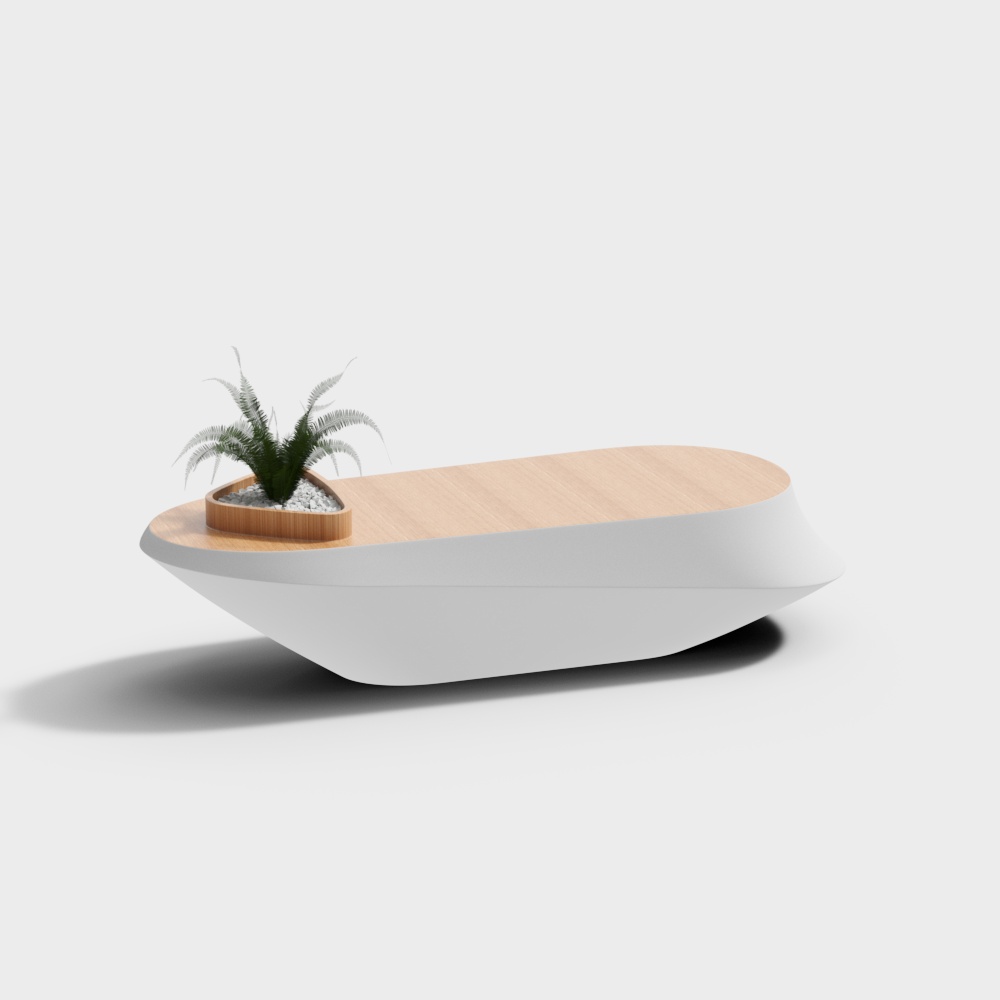 Flower pond public chair