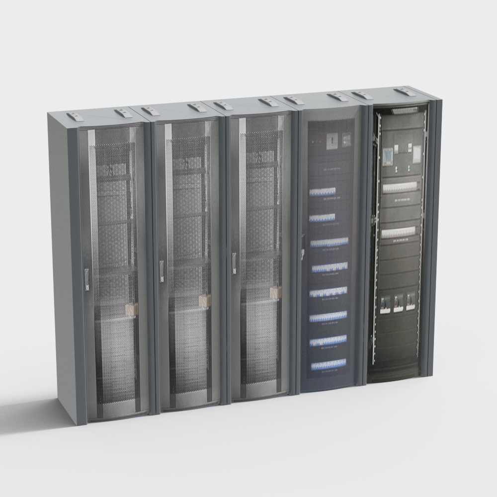 Computer room light cabinet