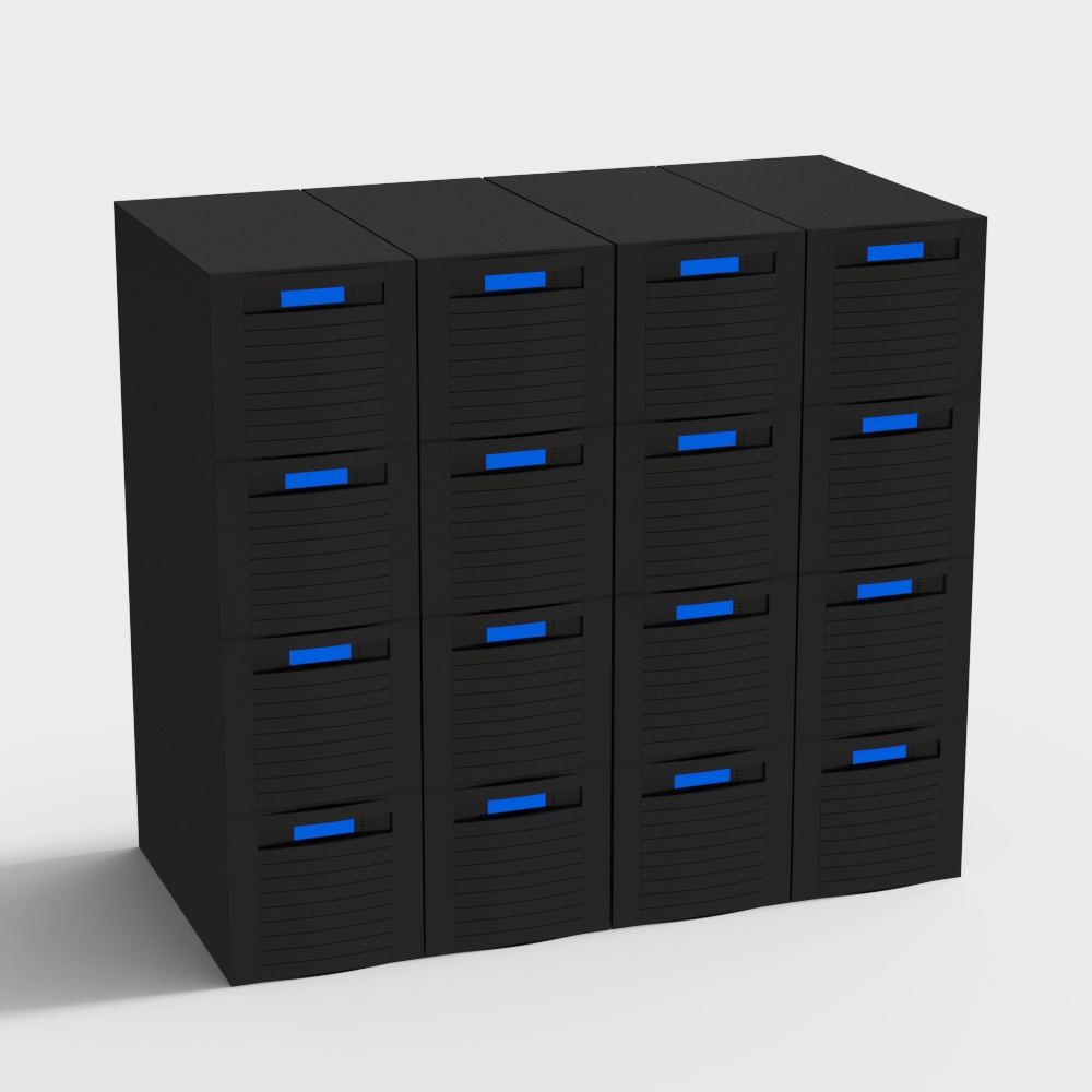 Computer room small cabinet