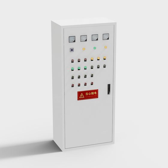 Industrial Design Control Panel 3D model
