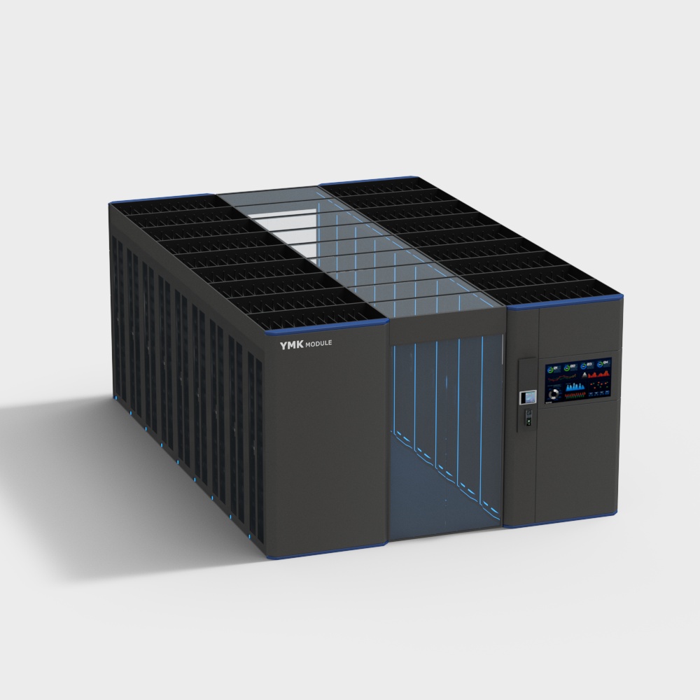 Large computer room cabinet