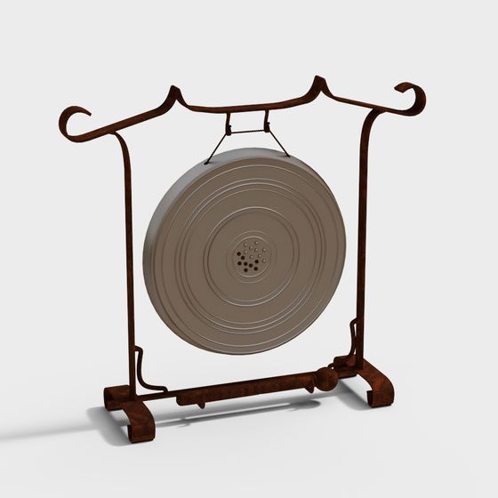 Gong traditionnel de théâtre