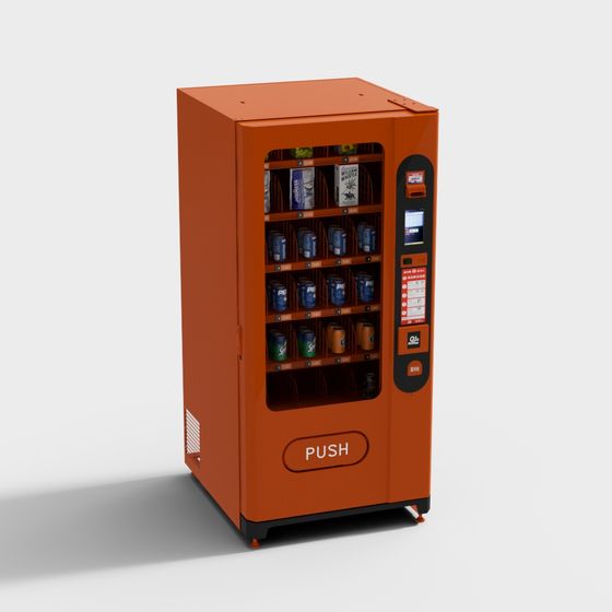 Realistic Vending Machine 3D model for Creative Projects