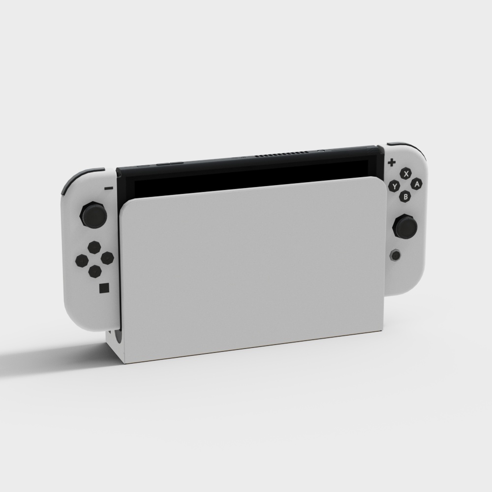 High-Quality Nintendo Switch 3D Model for Realistic Gaming
