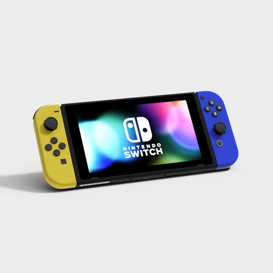 Nintendo Switch 3D model for Creative Projects
