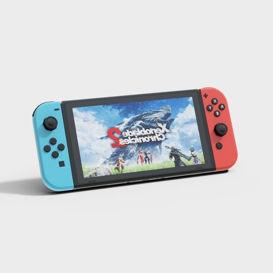 Nintendo Switch 3D Model for Game Developers