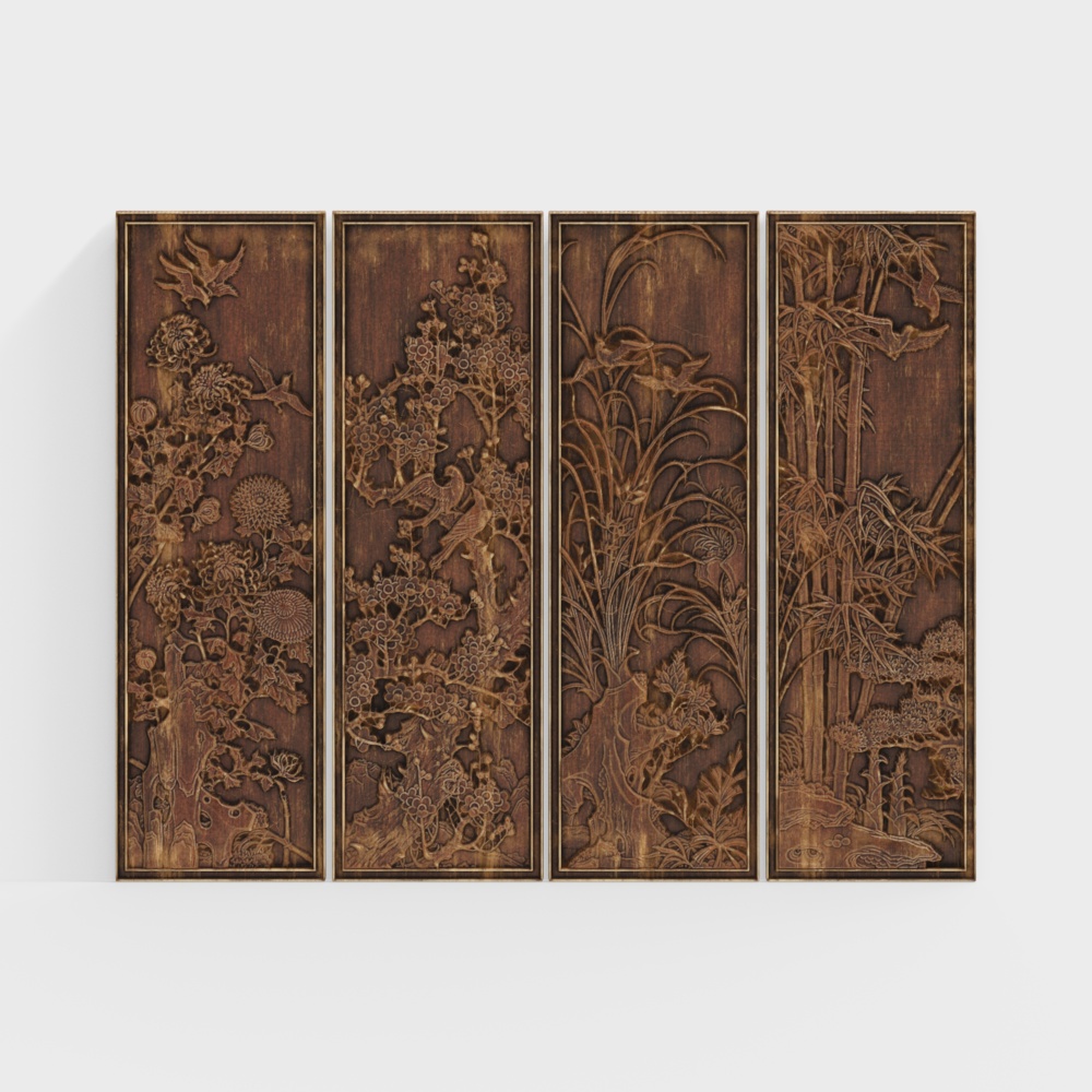 ネオチャイニーズ背景壁