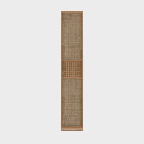 Bamboo Woven Screen 3D model