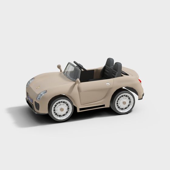 Stylish Convertible Sports Car 3D model